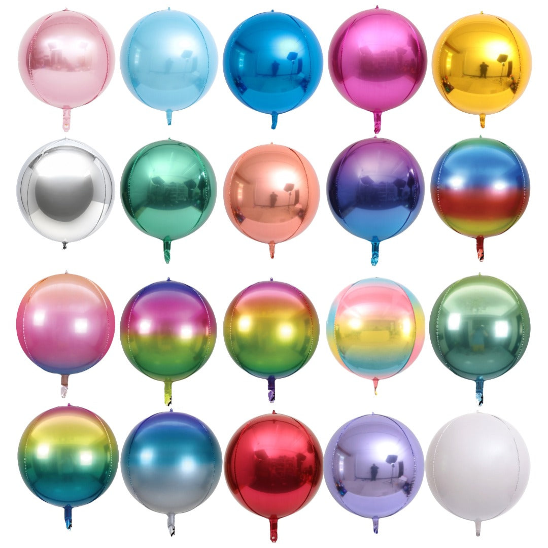 Chrome Round Foil Balloon