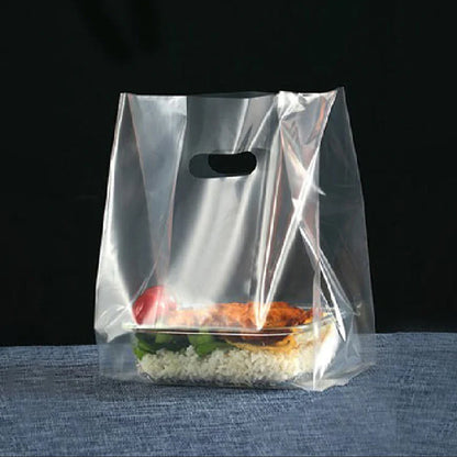 Clear Hole Short / Tall Carrier Bag