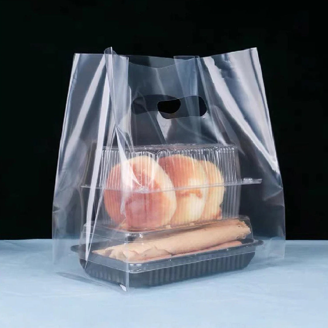 Clear Square Carrier Bag