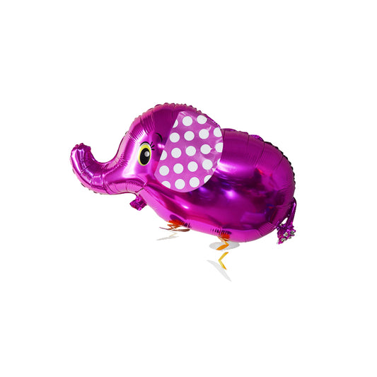 Pink Elephant Walking Pet Balloon