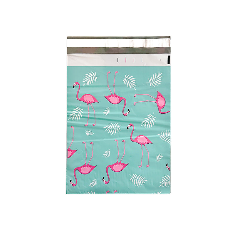 Flamingo Green Poly Mailer