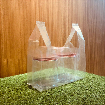 23 x 32cm Extra Thick T-Shirt Clear Bag (50pcs)