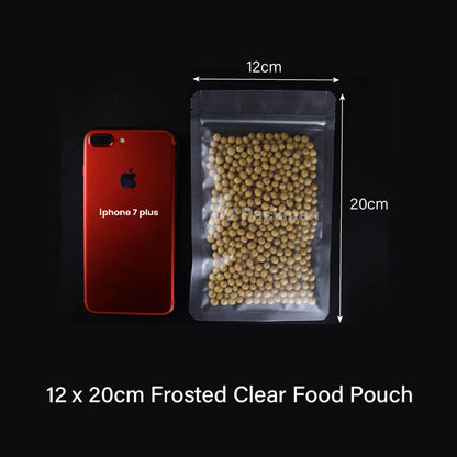Frosted Clear Food Pouch