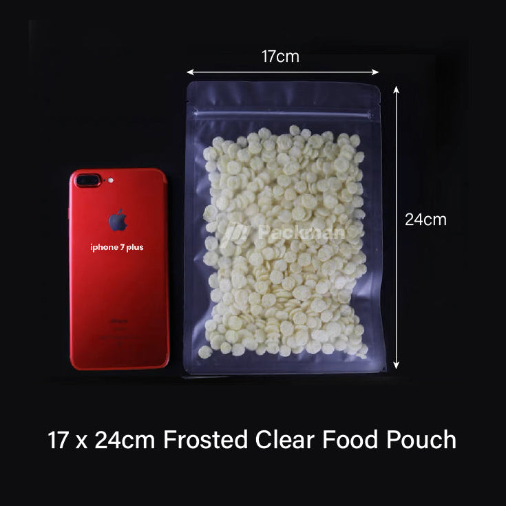 Frosted Clear Food Pouch