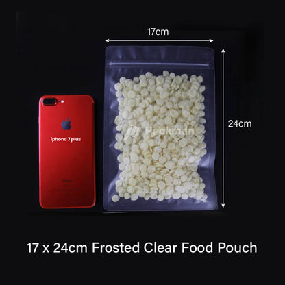 Frosted Clear Food Pouch