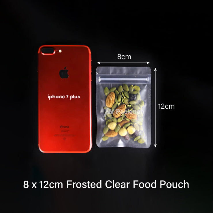 Frosted Clear Food Pouch