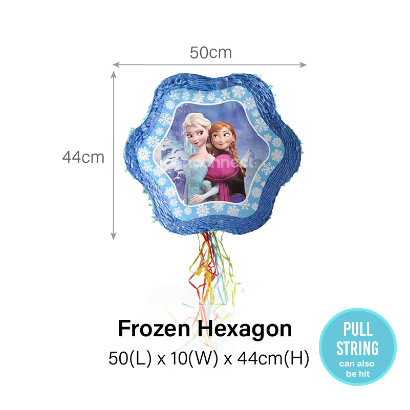 Frozen Piñata-Hexagon