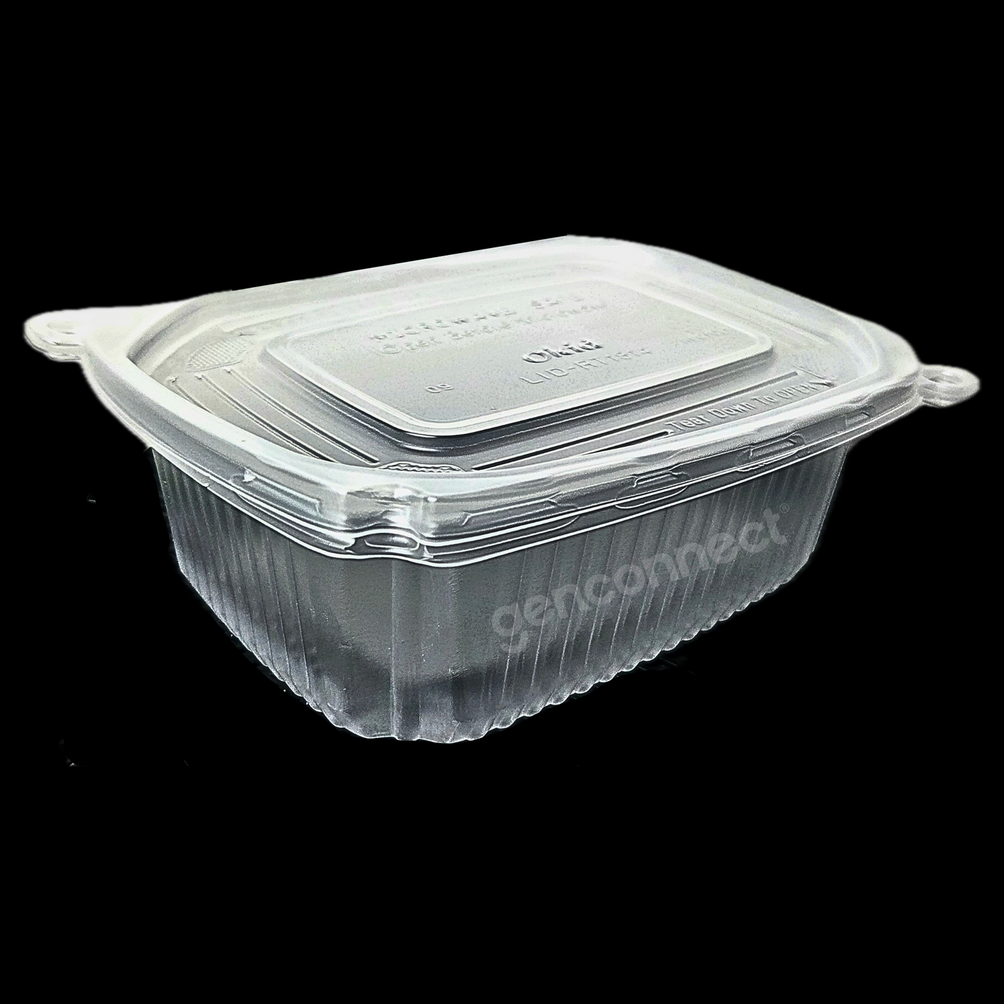 PP Container with Lid Set - 750ML (50pcs)