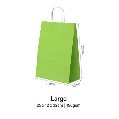 Green Paper Bag