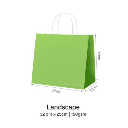 Green Paper Bag