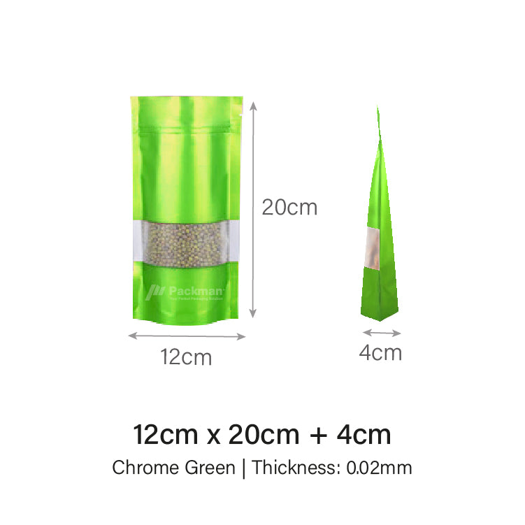 Green Standing Pouch