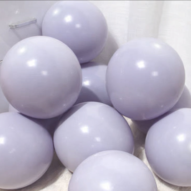 Greyish Blue Macaron Balloon (10pcs)