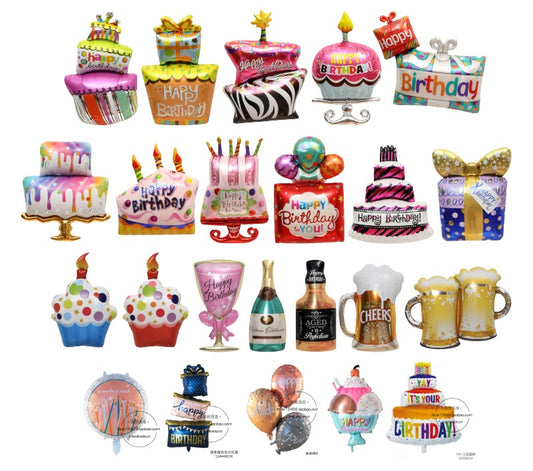 Happy Birthday Foil Balloon