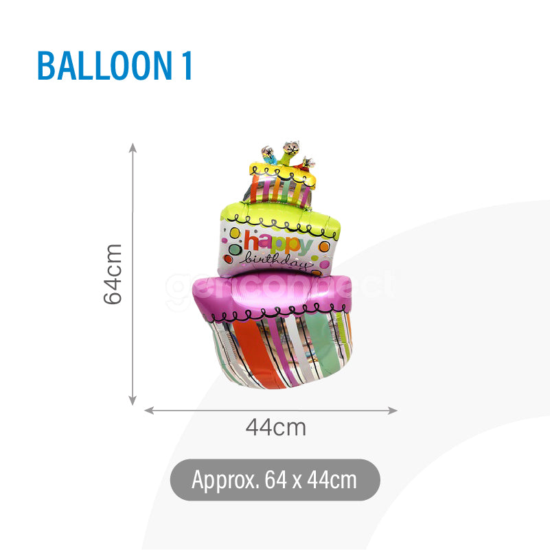 Happy Birthday Foil Balloon