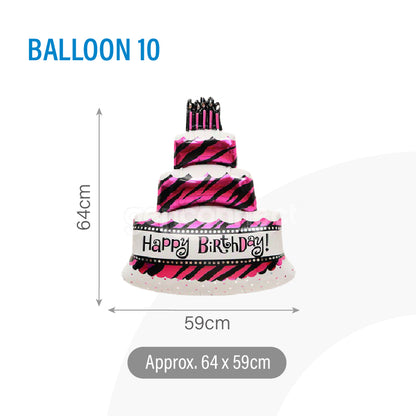 Happy Birthday Foil Balloon