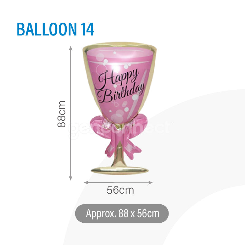 Happy Birthday Foil Balloon