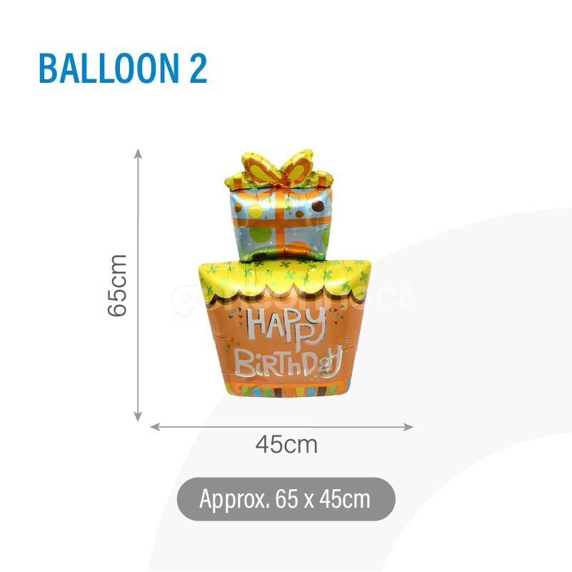 Happy Birthday Foil Balloon