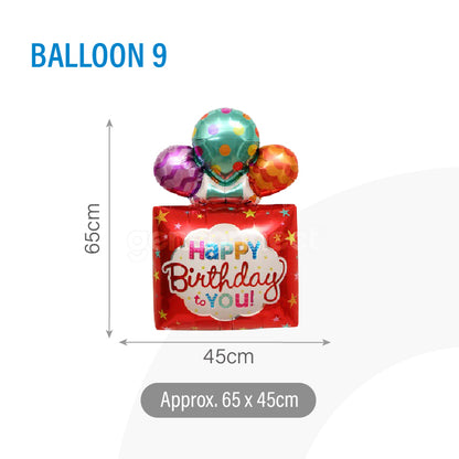 Happy Birthday Foil Balloon