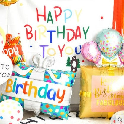 Happy Birthday Foil Balloon