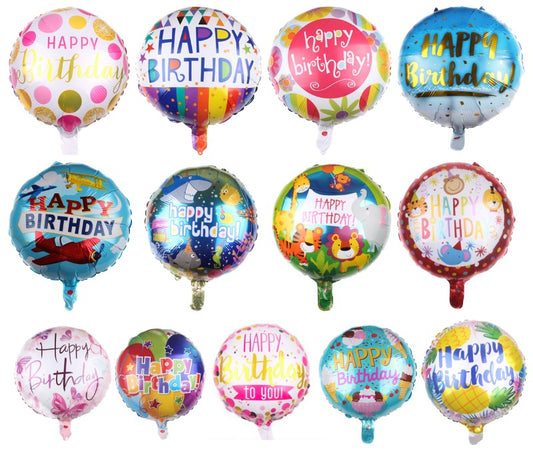Happy Birthday Round Balloon