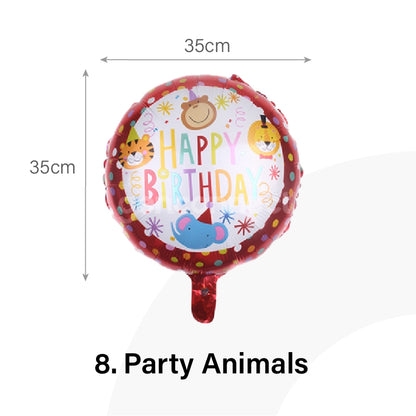 Happy Birthday Round Balloon