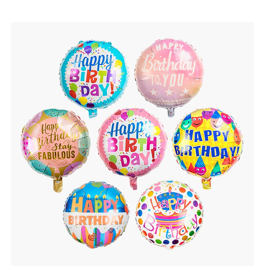 Happy Birthday Round Balloon