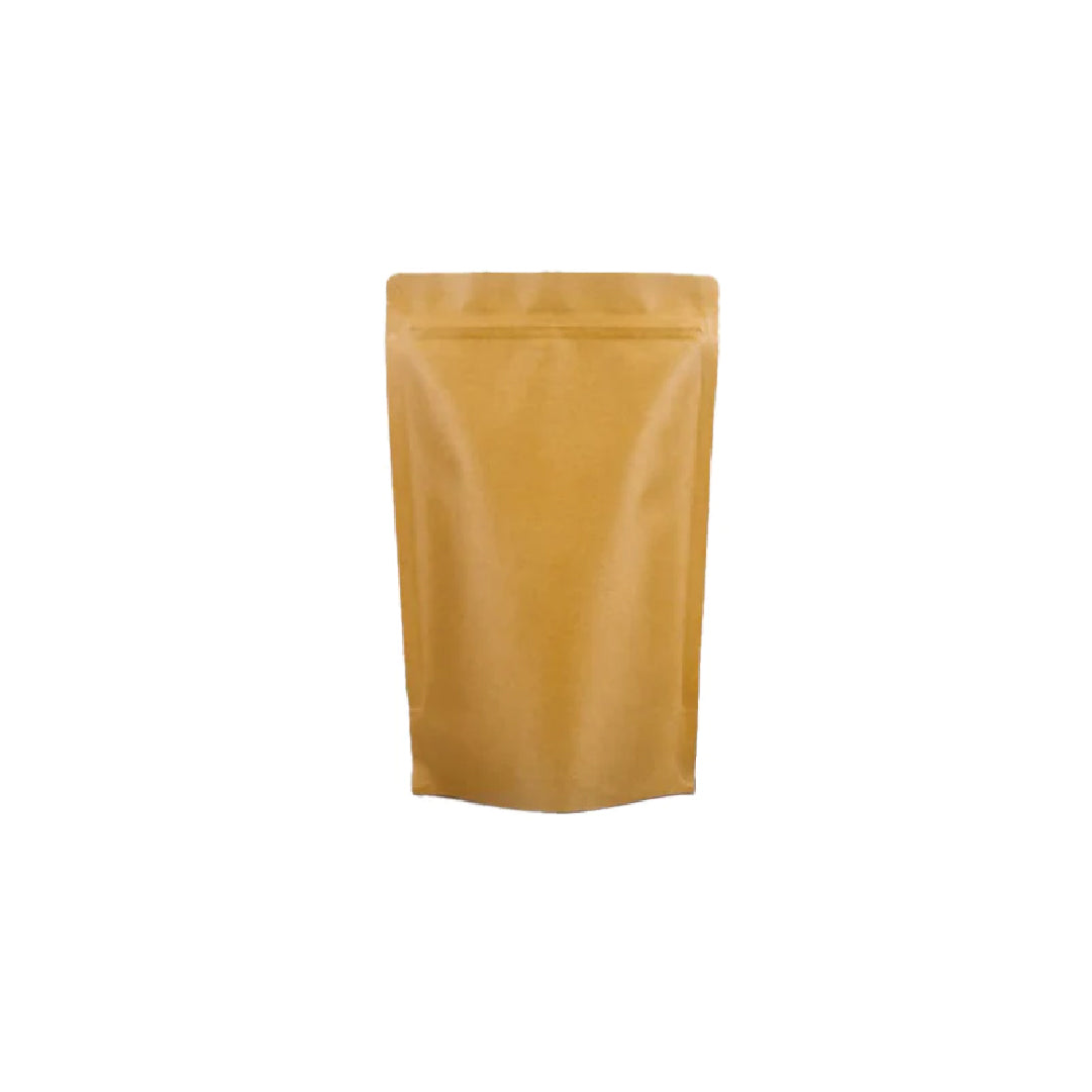 15 x 24cm Kraft Standing Pouch (No Window)