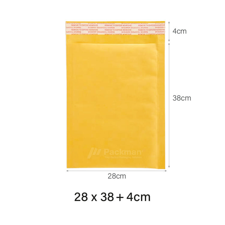 Kraft Bubble Poly Mailer