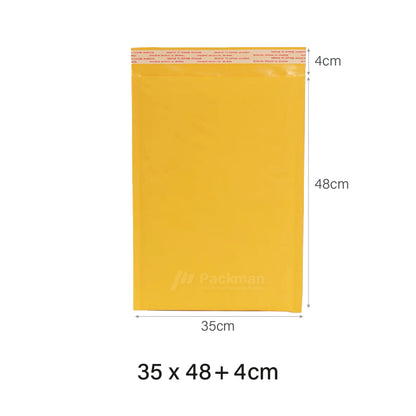 Kraft Bubble Poly Mailer