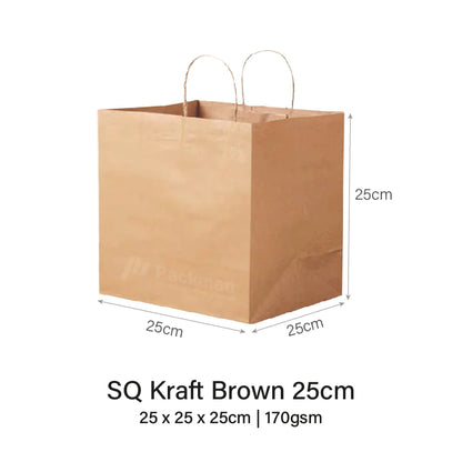 Kraft Square Paper Bag