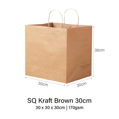 Kraft Square Paper Bag