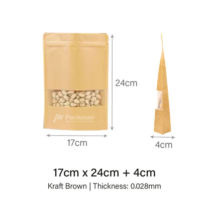 Kraft Standing Pouch