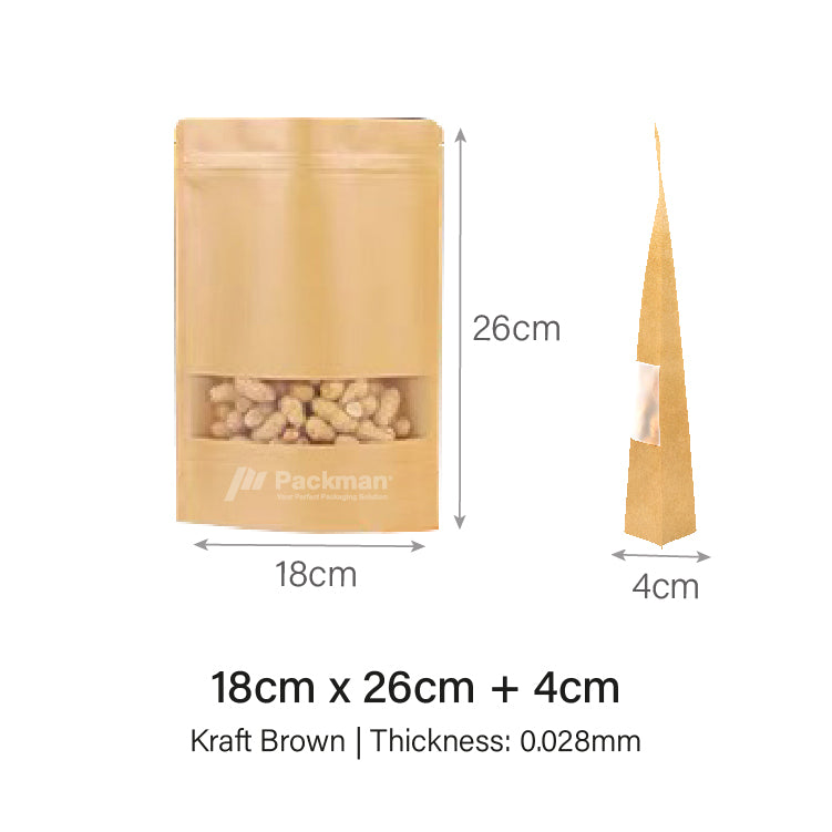 Kraft Standing Pouch