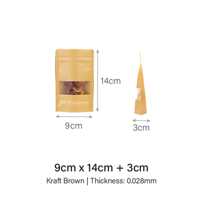Kraft Standing Pouch