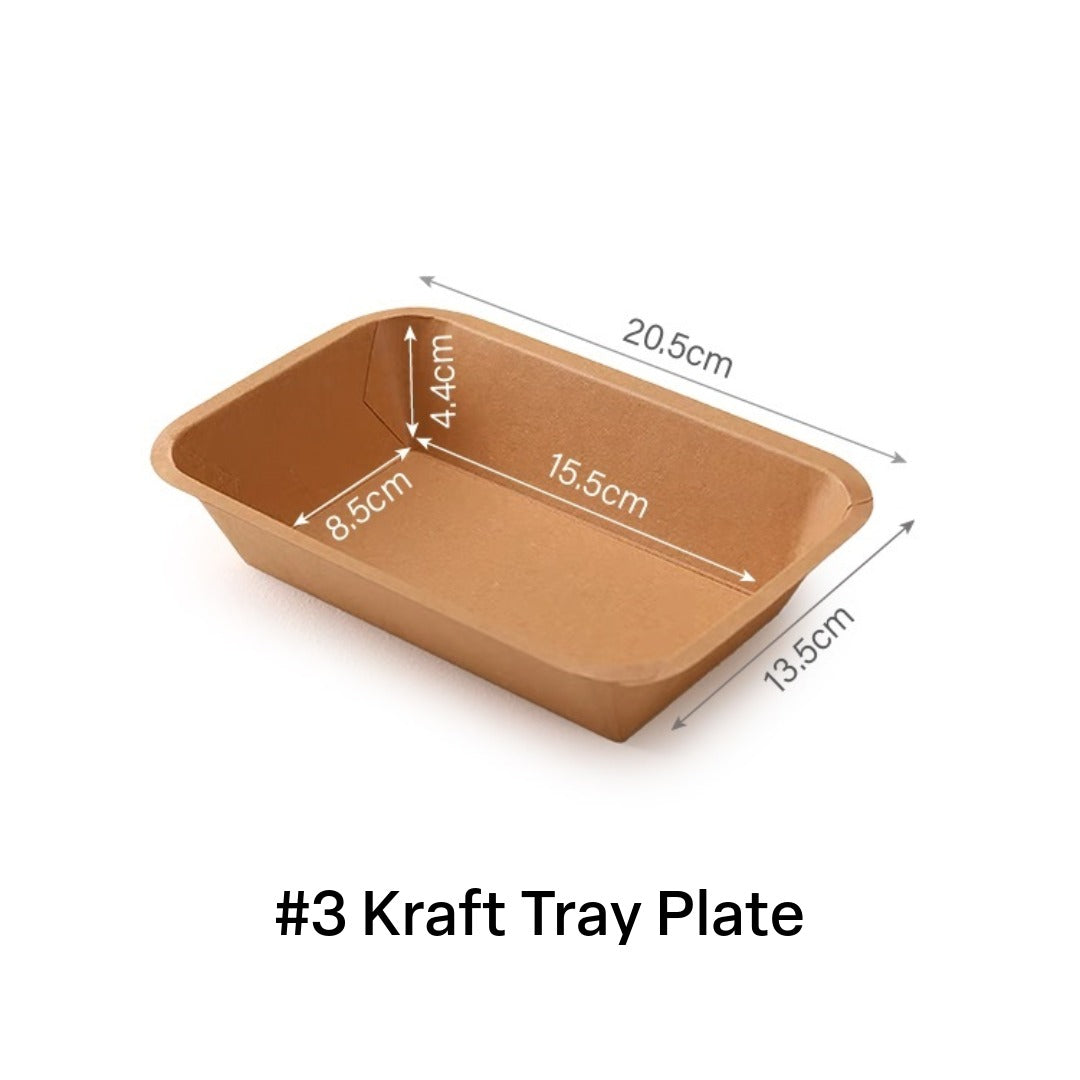 Kraft Tray Plate