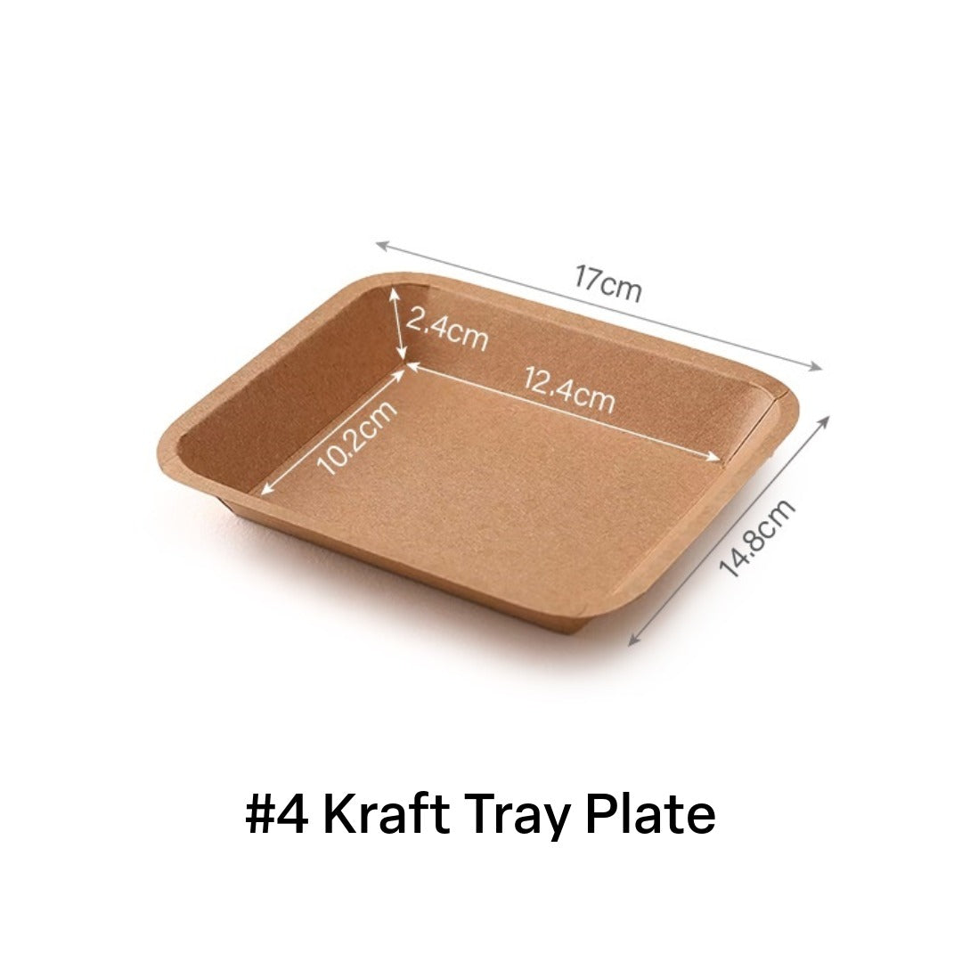 Kraft Tray Plate
