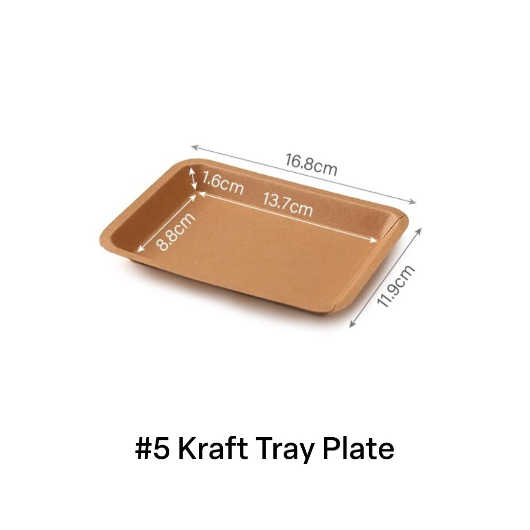 Kraft Tray Plate
