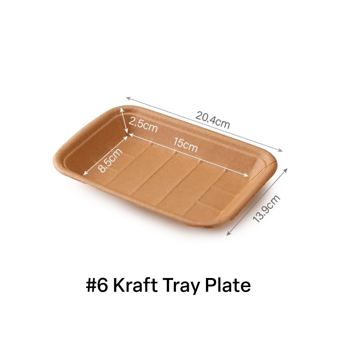 Kraft Tray Plate