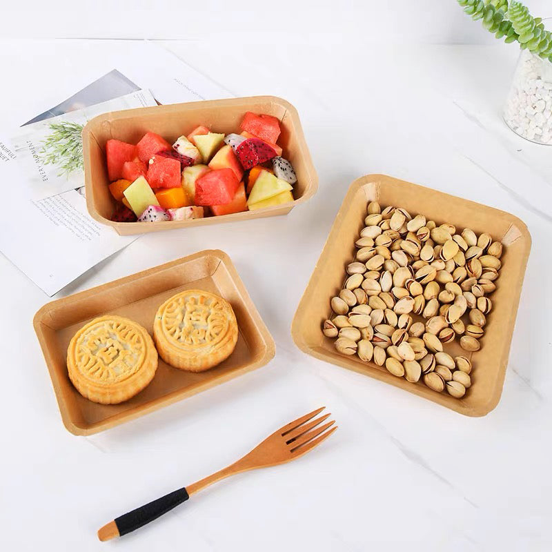 Kraft Tray Plate