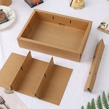 Marble Mooncake Kraft Cavity Box