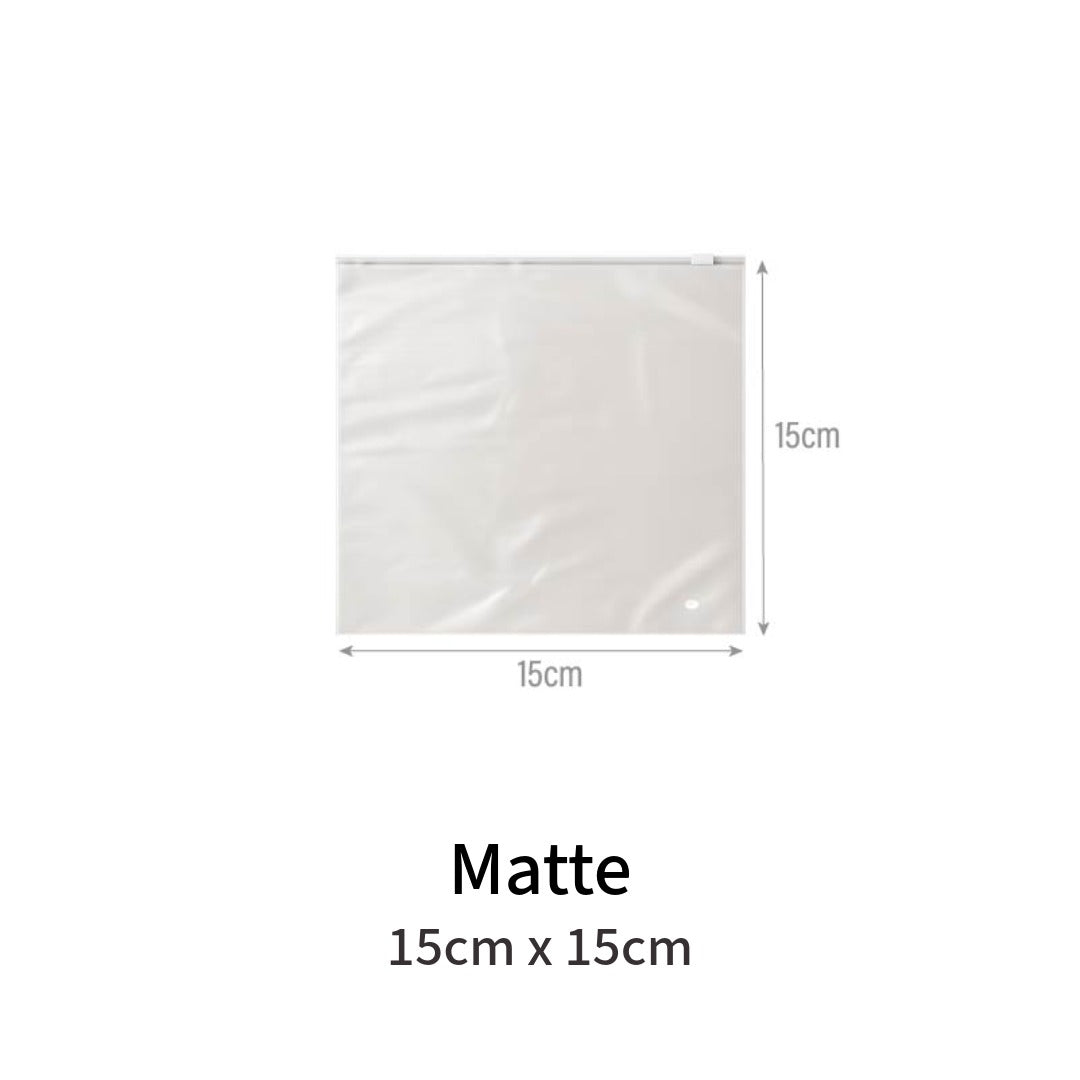 Matte Zipper Bag