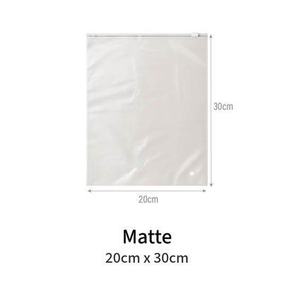 Matte Zipper Bag