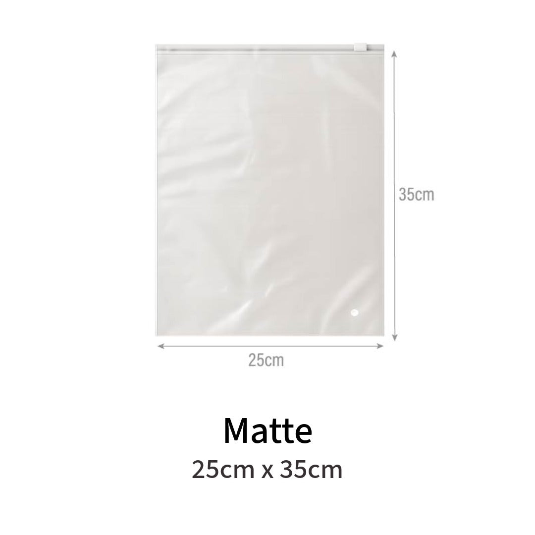 Matte Zipper Bag
