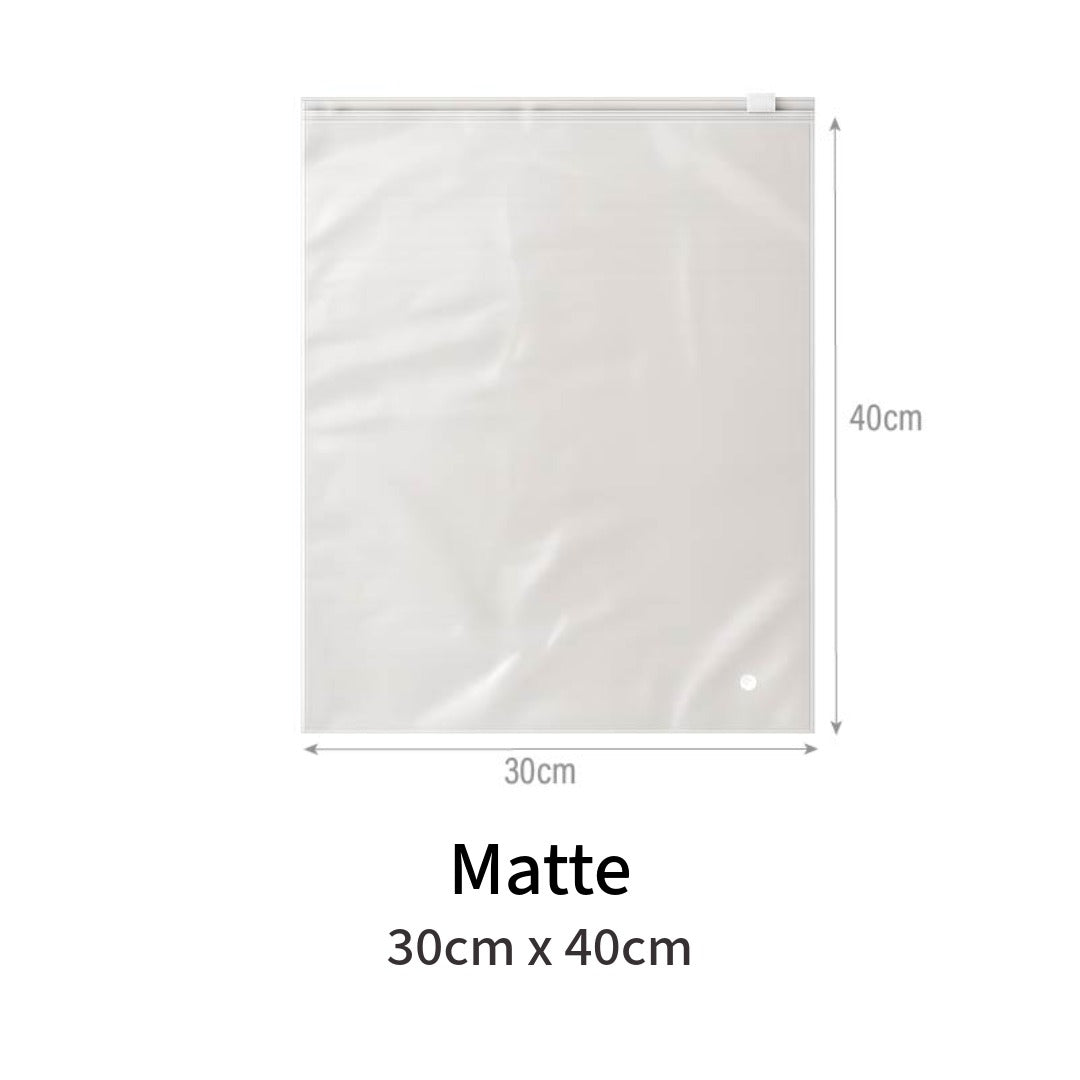 Matte Zipper Bag