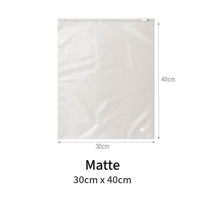 Matte Zipper Bag