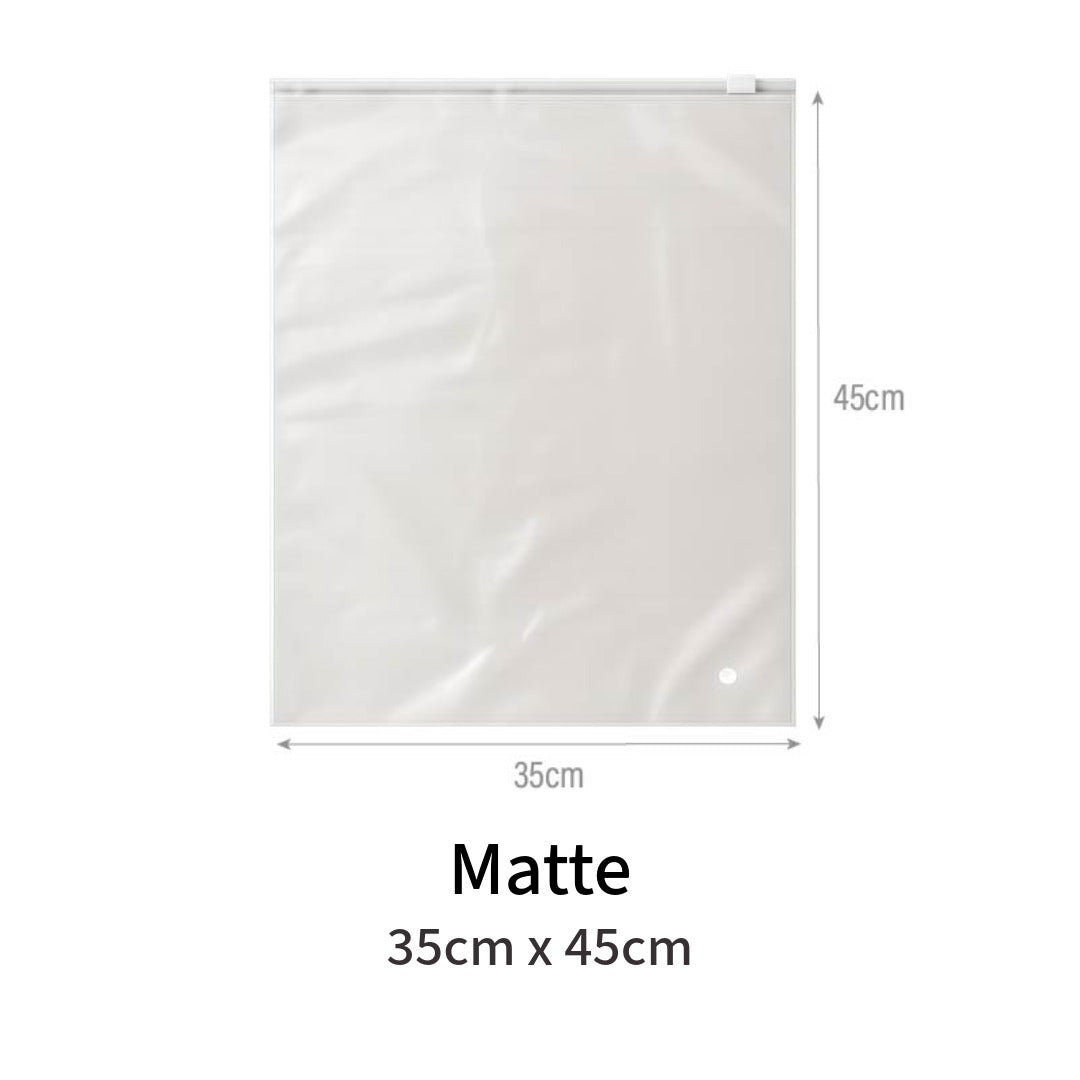 Matte Zipper Bag