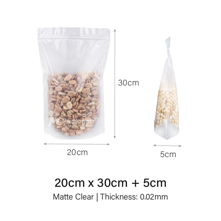 Matte Clear Standing Pouch