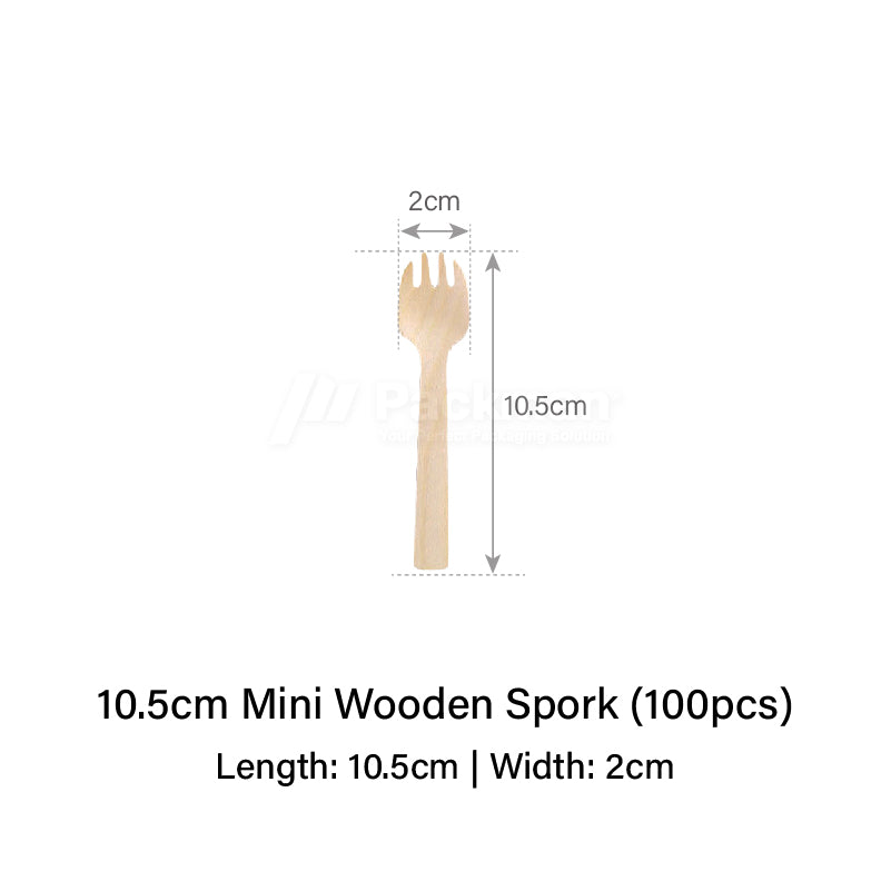 Mini Wooden Spork
