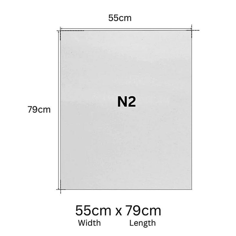 N2 Newsprint Paper (50/100pcs)