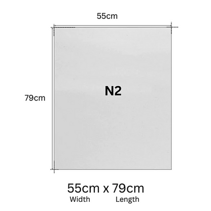 N2 Newsprint Paper (50/100pcs)